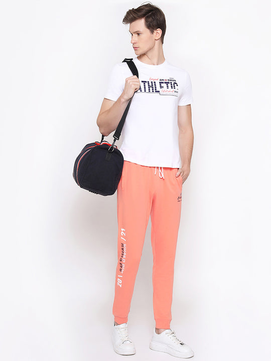 Mens Premium Cotton Printed Track Pants