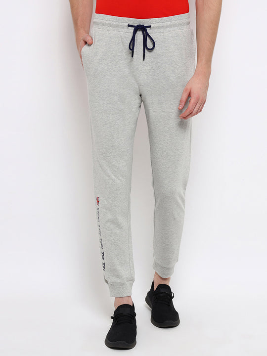 Mens Premium Cotton Printed Track Pants