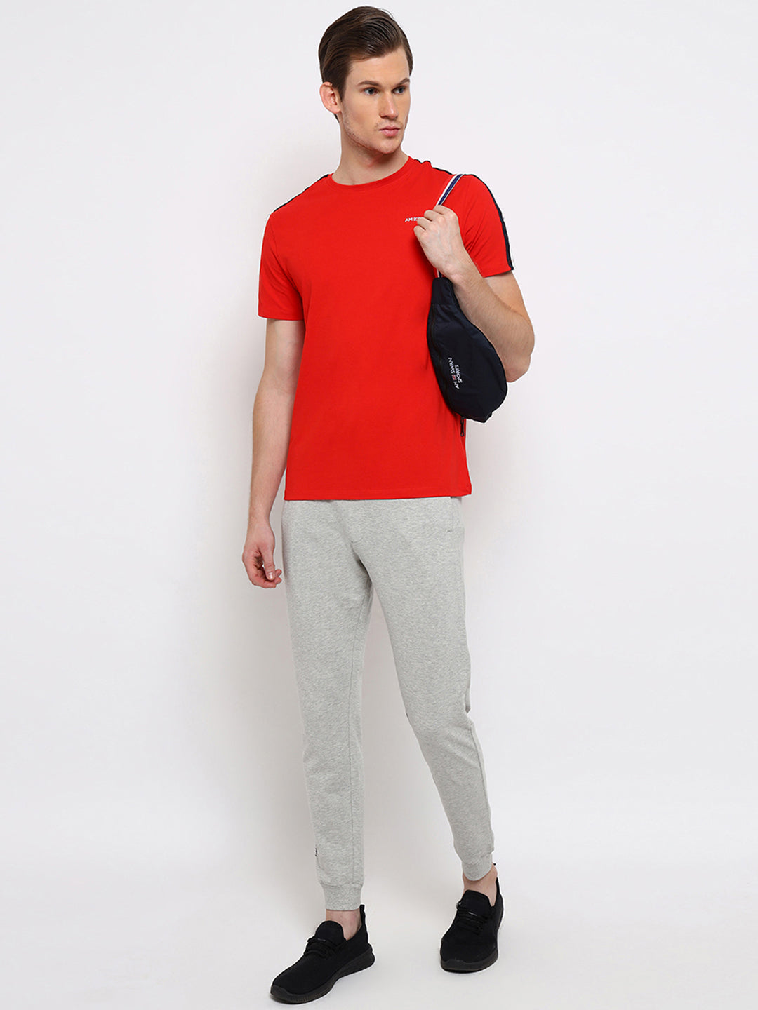 Mens Premium Cotton Printed Track Pants