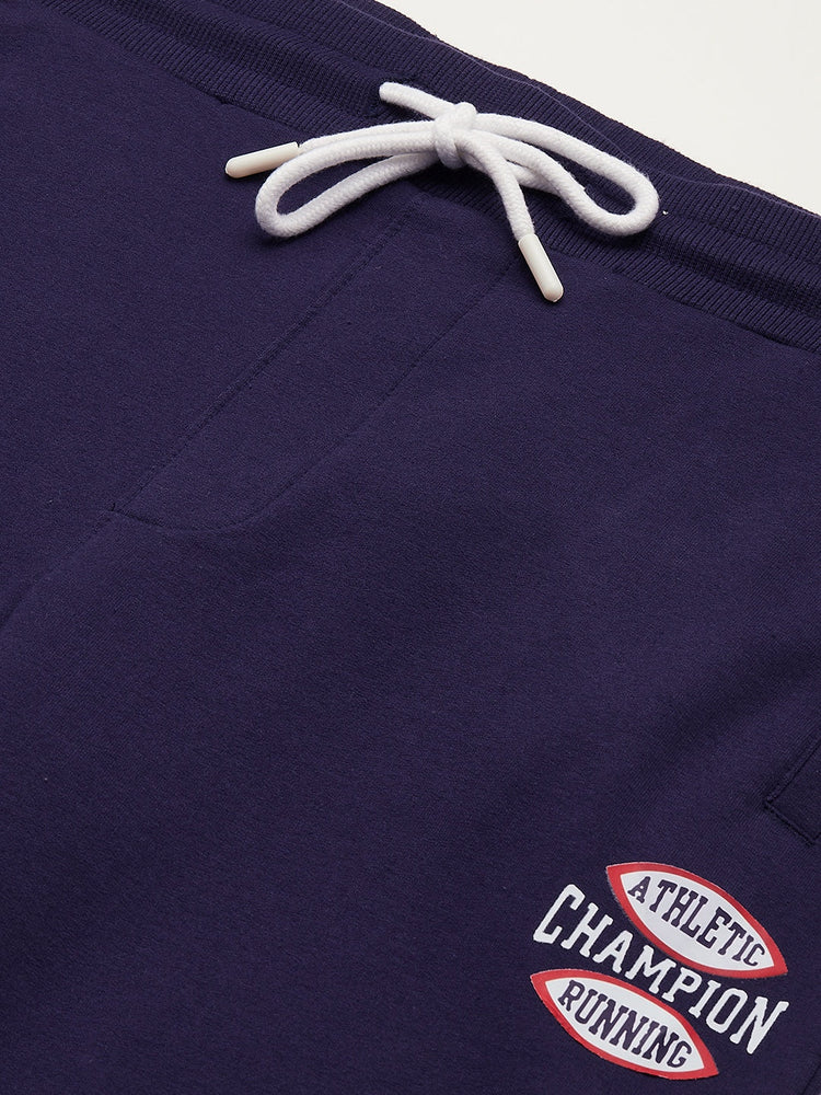 Mens Premium Cotton Printed Track Pants