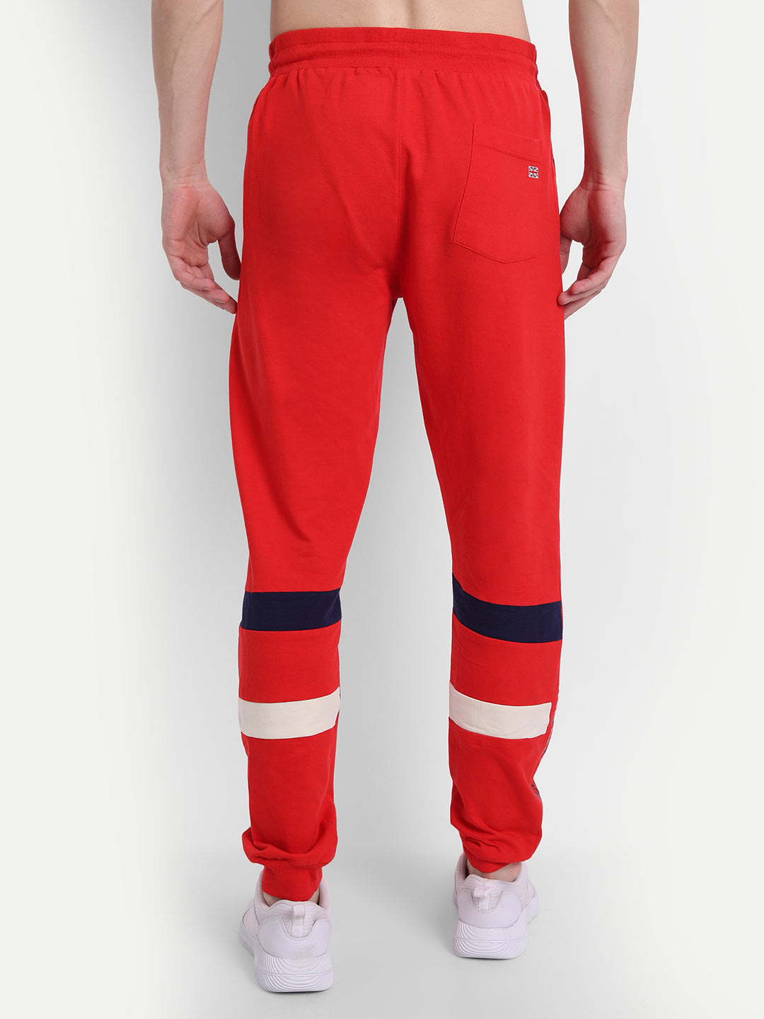 Mens Premium Cotton Printed Track Pants