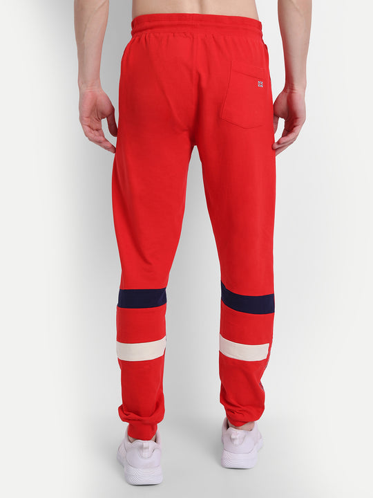 Mens Premium Cotton Printed Track Pants