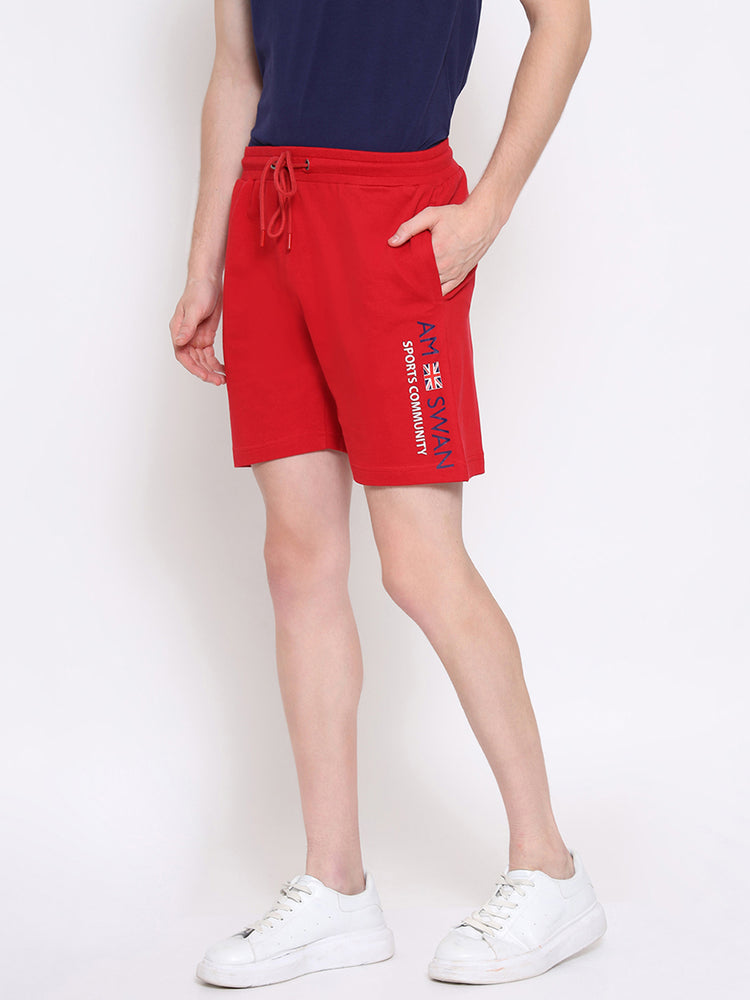 Mens Premium Cotton Printed Shorts