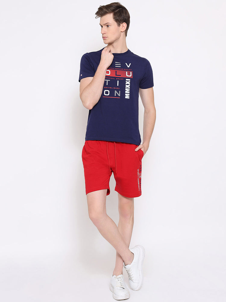Mens Premium Cotton Printed Shorts