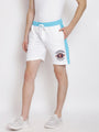 Mens Premium Cotton Colourblocked Printed Shorts