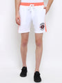 Mens Premium Cotton Colourblocked Printed Shorts