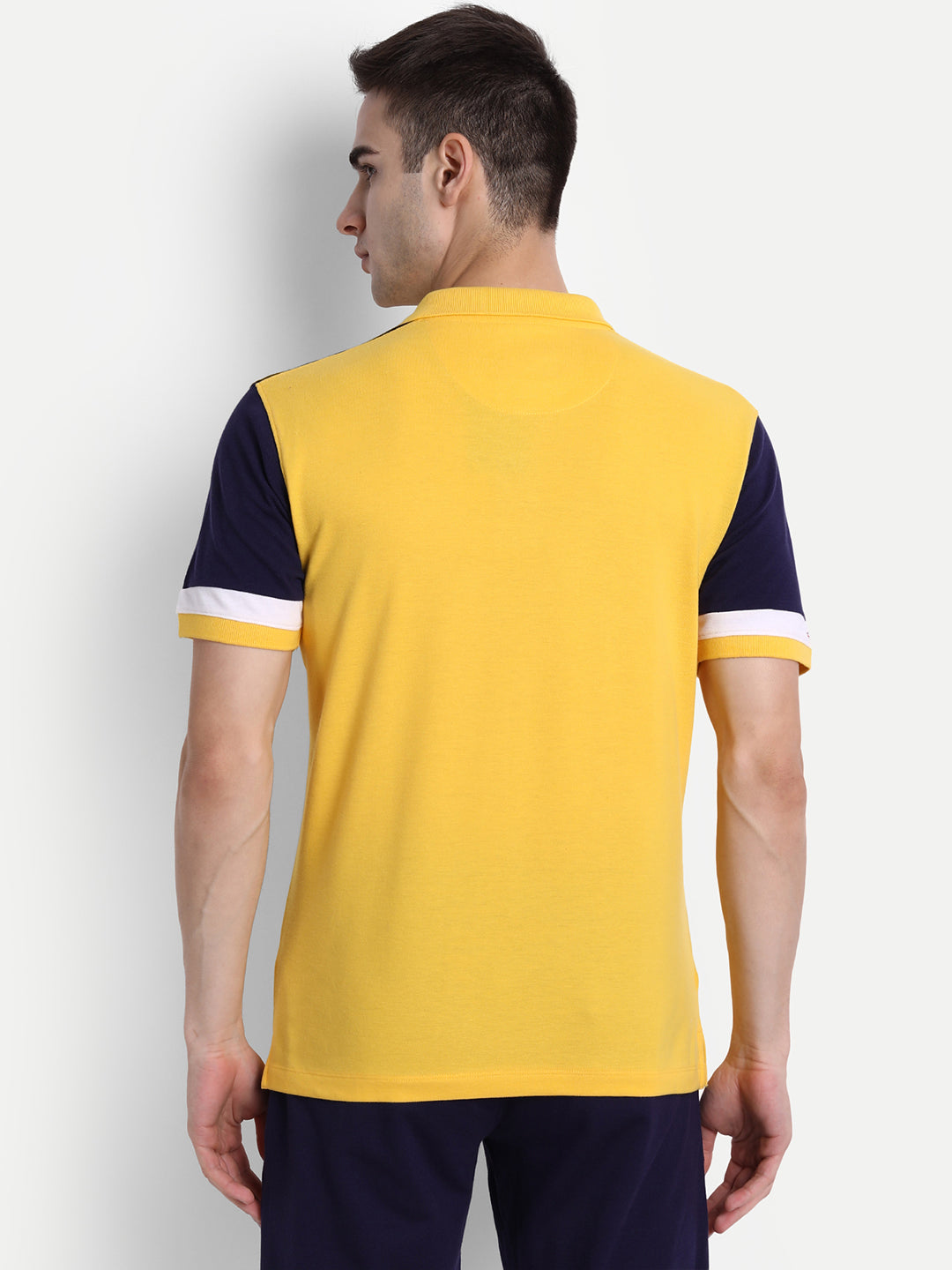 Premium Yellow Cotton Half Sleeve Polo