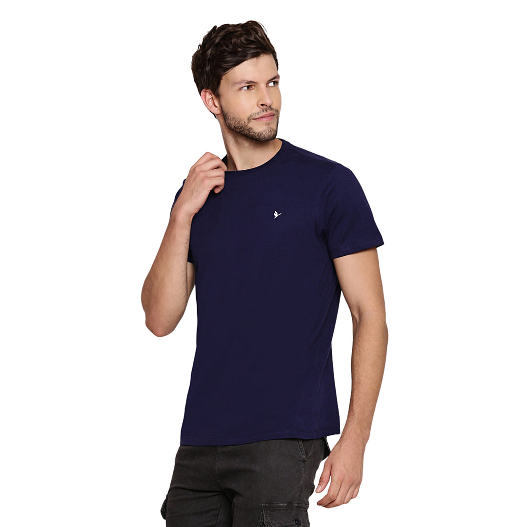 MENS PREMIUM COTTON HALF SLEEVE CREW NECK T-SHIRTS
