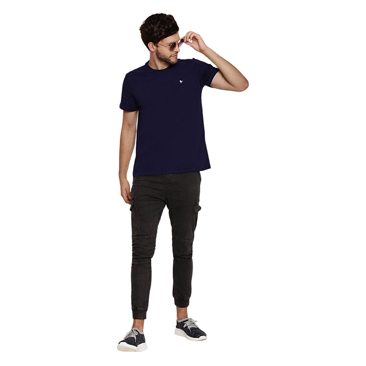 MENS PREMIUM COTTON HALF SLEEVE CREW NECK T-SHIRTS