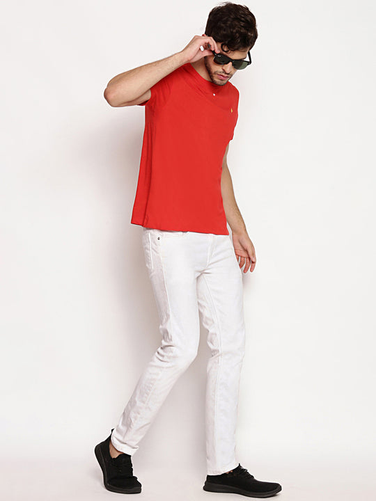 Mens Premium Cotton Half Sleeve Crew Neck T-Shirts