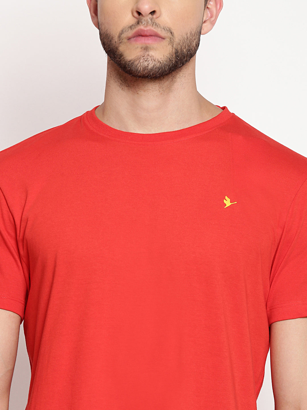 Mens Premium Cotton Half Sleeve Crew Neck T-Shirts