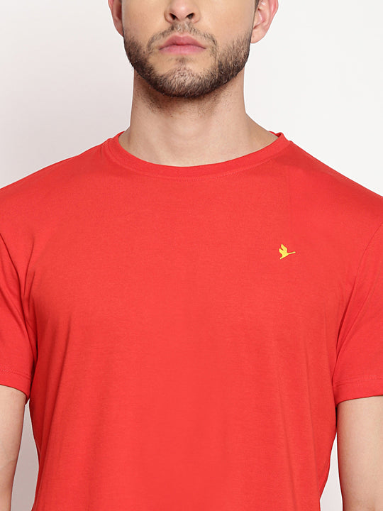 Mens Premium Cotton Half Sleeve Crew Neck T-Shirts