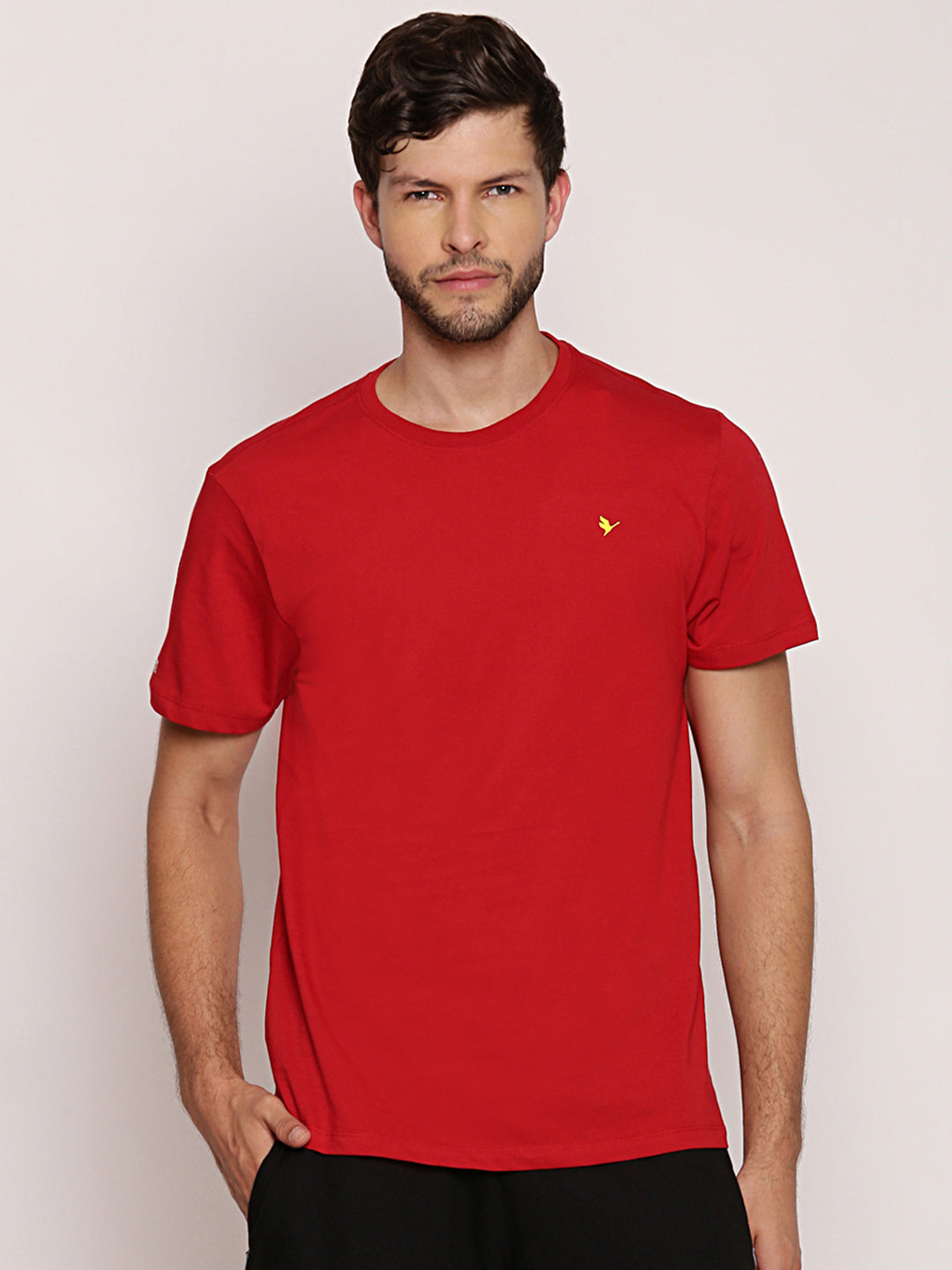 MENS PREMIUM COTTON HALF SLEEVE CREW NECK T-SHIRTS