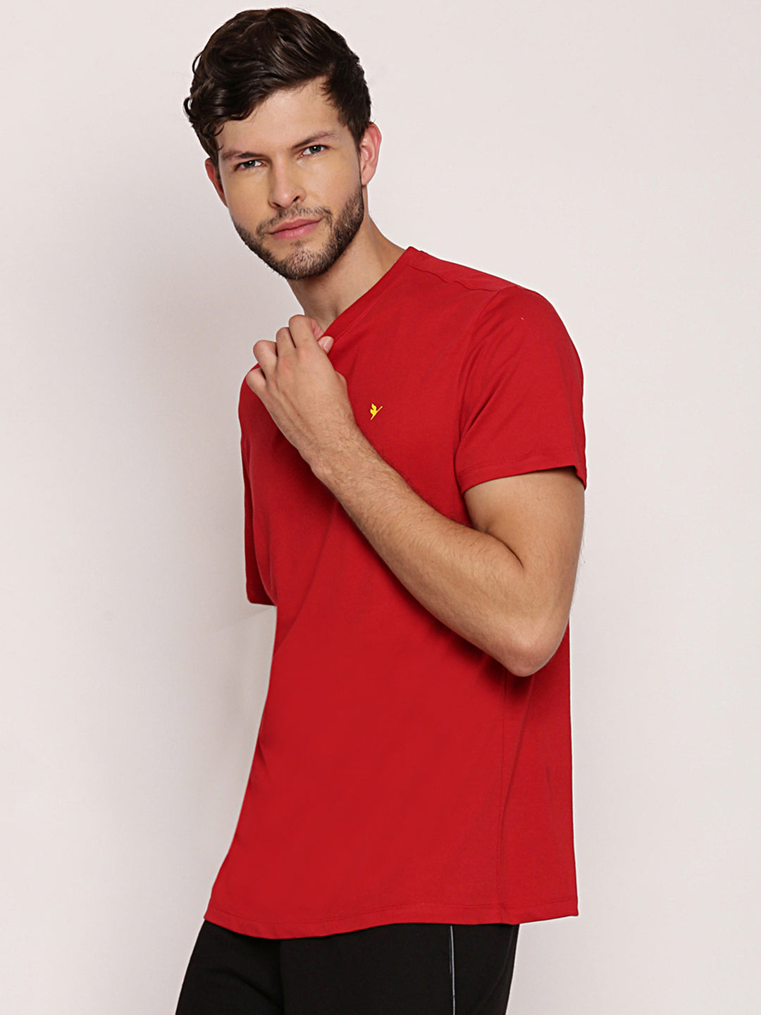 MENS PREMIUM COTTON HALF SLEEVE CREW NECK T-SHIRTS