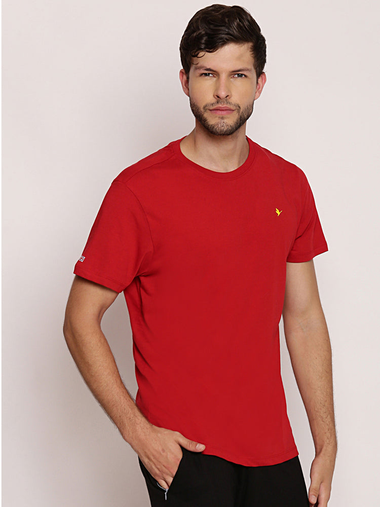 MENS PREMIUM COTTON HALF SLEEVE CREW NECK T-SHIRTS