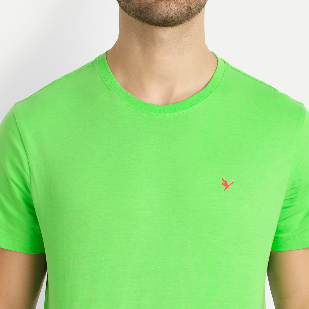 MENS PREMIUM COTTON HALF SLEEVE CREW NECK T-SHIRTS