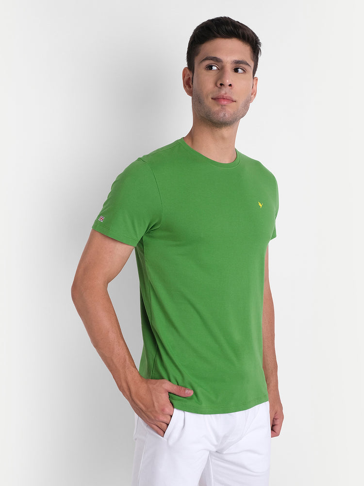 MENS PREMIUM COTTON HALF SLEEVE CREW NECK T-SHIRTS