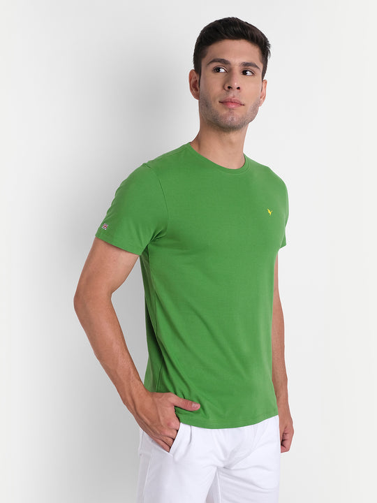 MENS PREMIUM COTTON HALF SLEEVE CREW NECK T-SHIRTS
