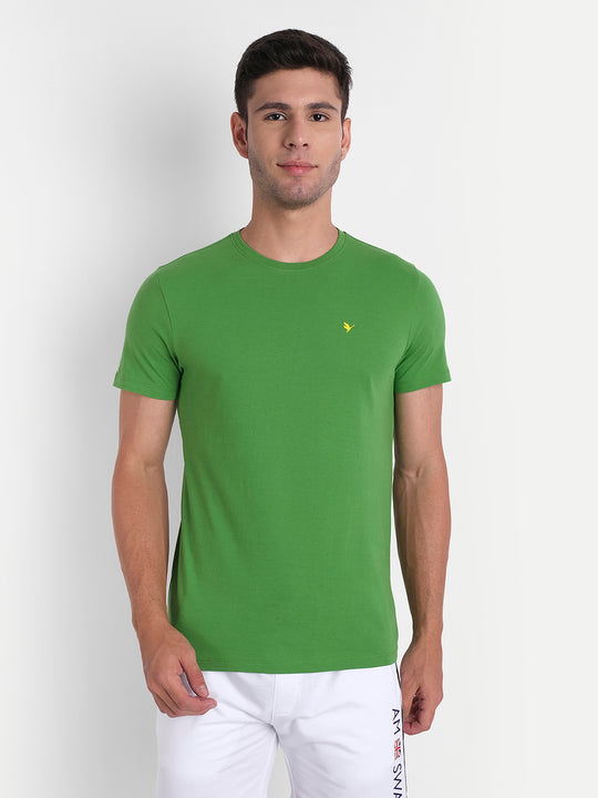 MENS PREMIUM COTTON HALF SLEEVE CREW NECK T-SHIRTS