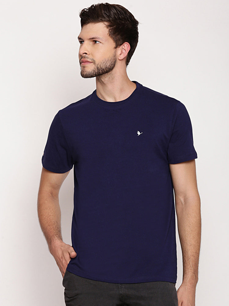 MENS PREMIUM COTTON HALF SLEEVE CREW NECK T-SHIRTS