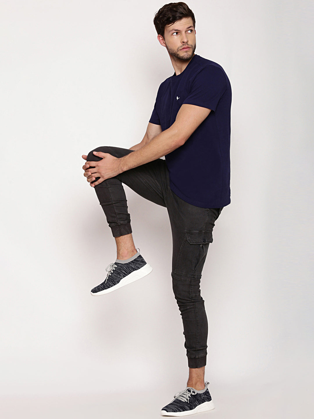 MENS PREMIUM COTTON HALF SLEEVE CREW NECK T-SHIRTS