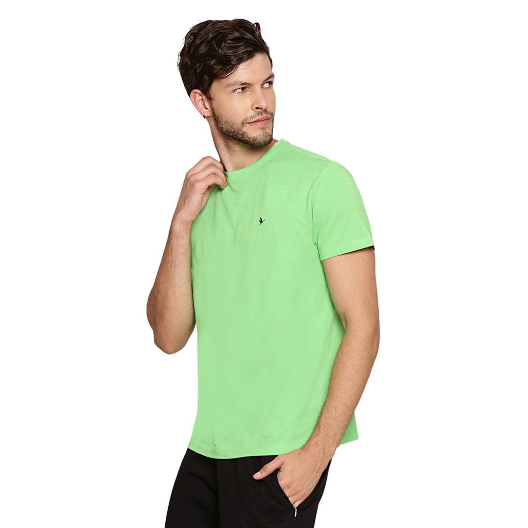 MENS PREMIUM COTTON HALF SLEEVE CREW NECK T-SHIRTS