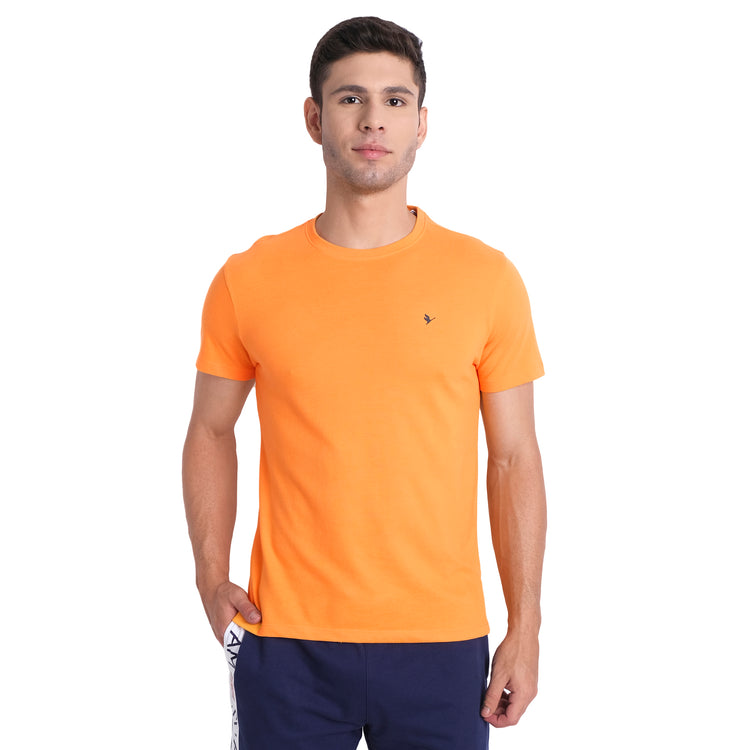 Mens Premium Cotton Half Sleeve Crew Neck T-Shirts