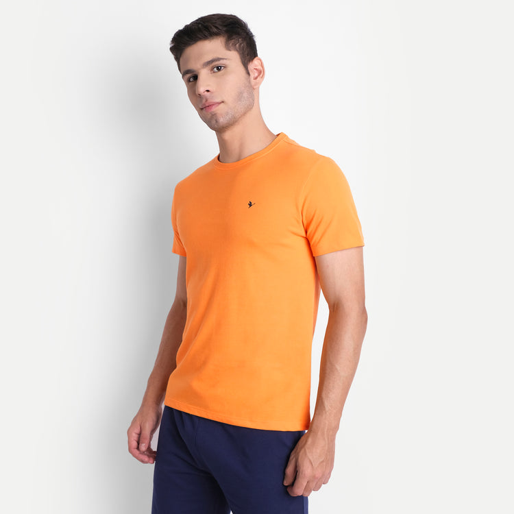 Mens Premium Cotton Half Sleeve Crew Neck T-Shirts