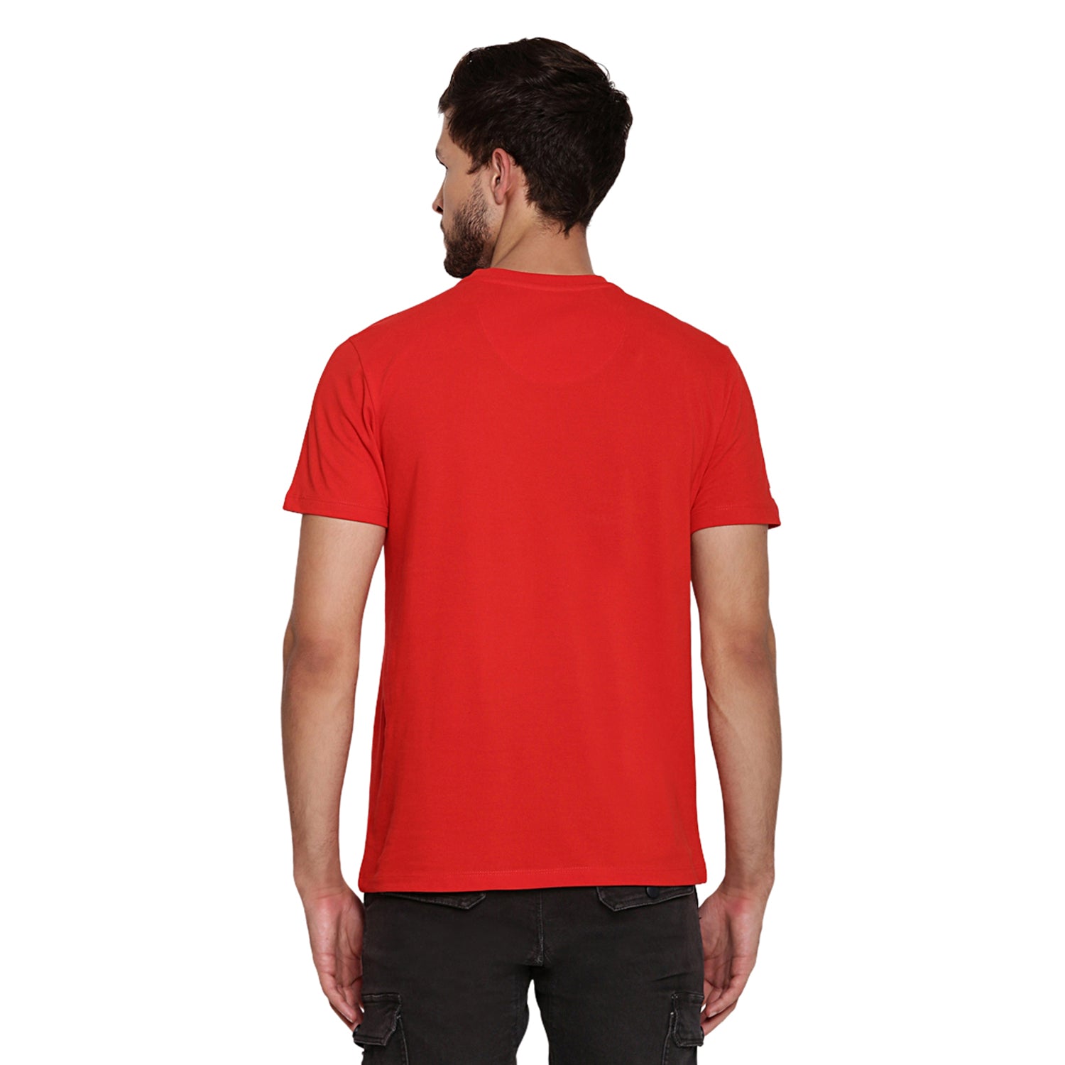 MENS PREMIUM COTTON HALF SLEEVE CREW NECK T-SHIRTS