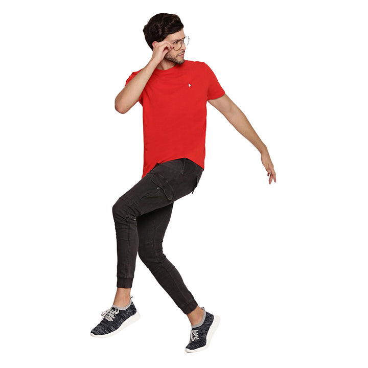 MENS PREMIUM COTTON HALF SLEEVE CREW NECK T-SHIRTS