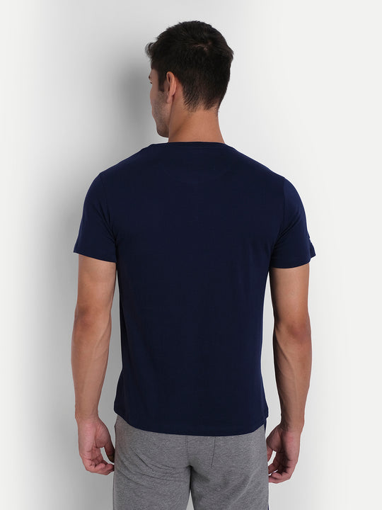 MENS PREMIUM COTTON HALF SLEEVE HENLEY T-SHIRTS