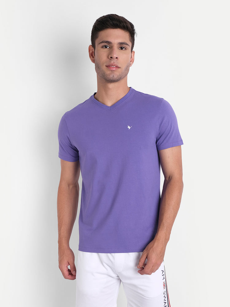 MENS PREMIUM COTTON HALF SLEEVE V NECK T-SHIRTS