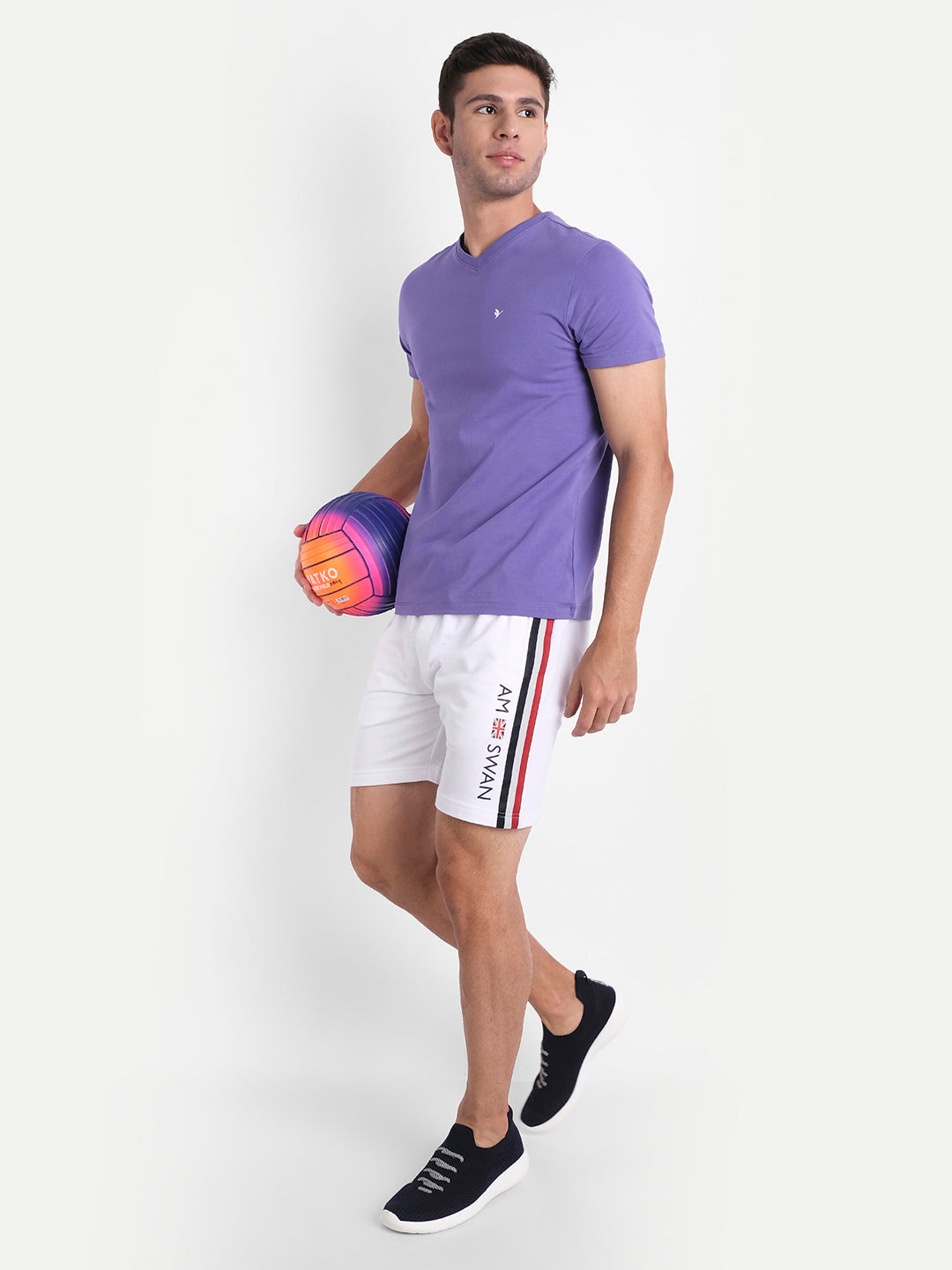 MENS PREMIUM COTTON HALF SLEEVE V NECK T-SHIRTS