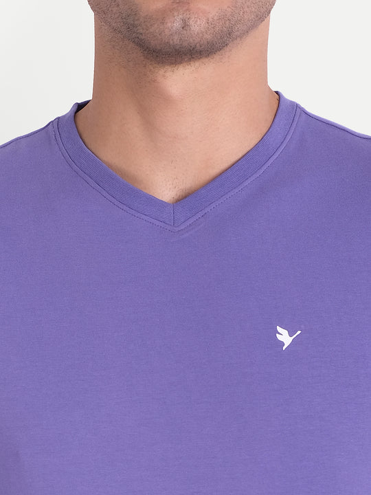 MENS PREMIUM COTTON HALF SLEEVE V NECK T-SHIRTS