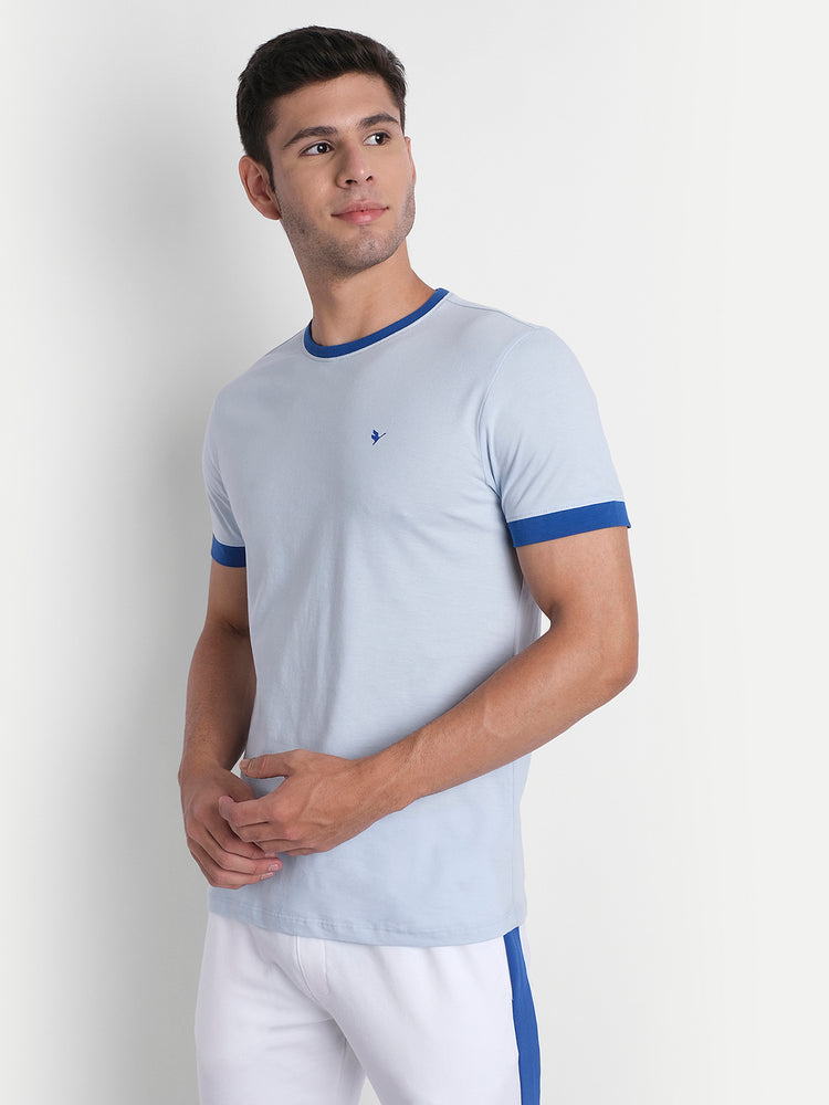 MENS PREMIUM COTTON HALF SLEEVE CREW NECK T-SHIRTS