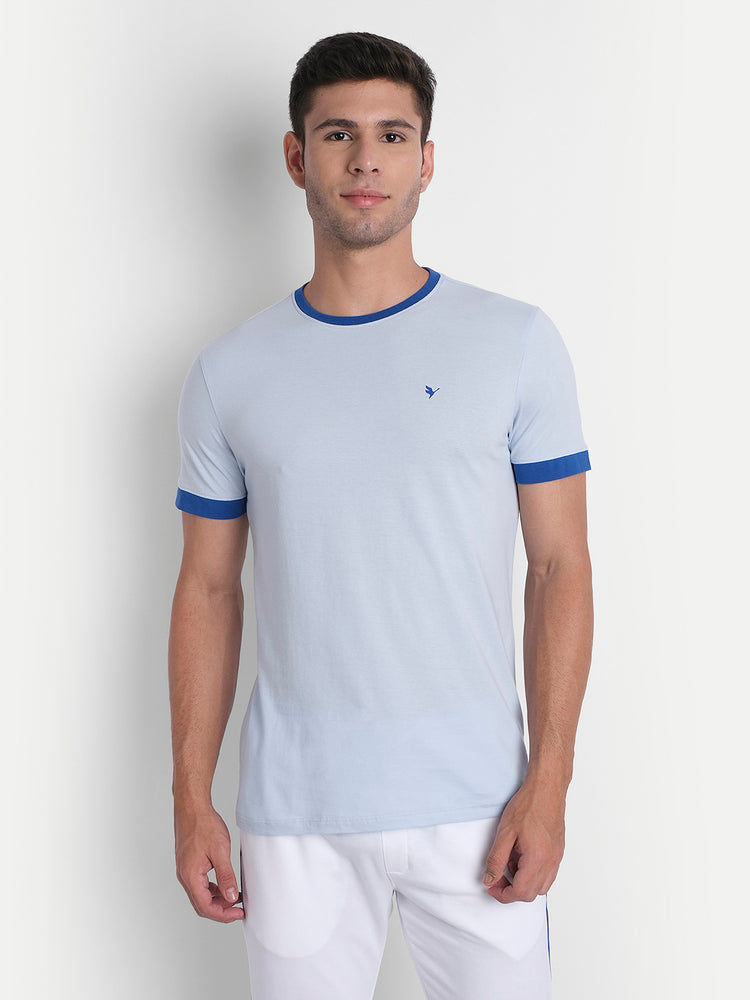 MENS PREMIUM COTTON HALF SLEEVE CREW NECK T-SHIRTS