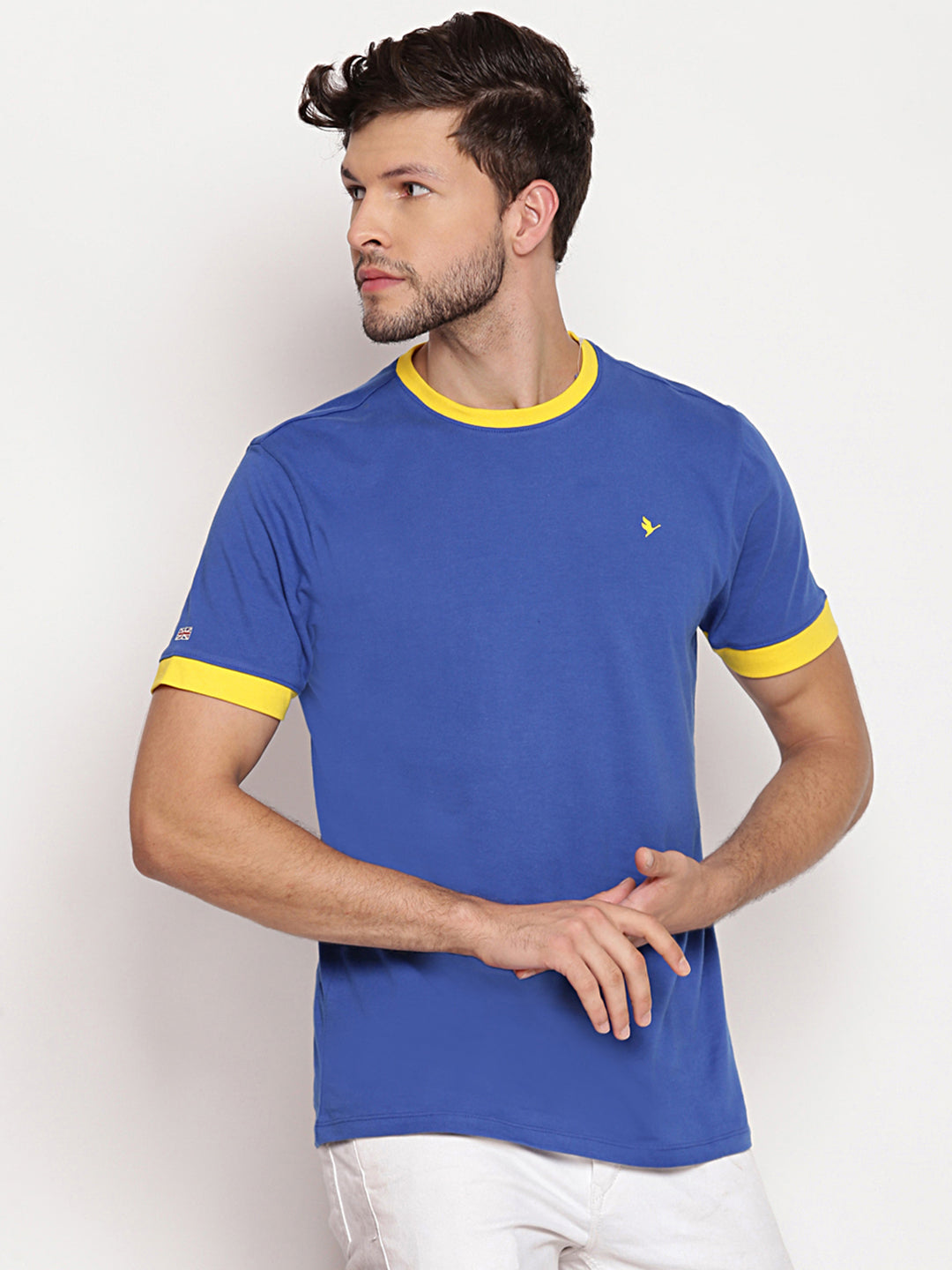 MENS PREMIUM COTTON HALF SLEEVE CREW NECK T-SHIRTS