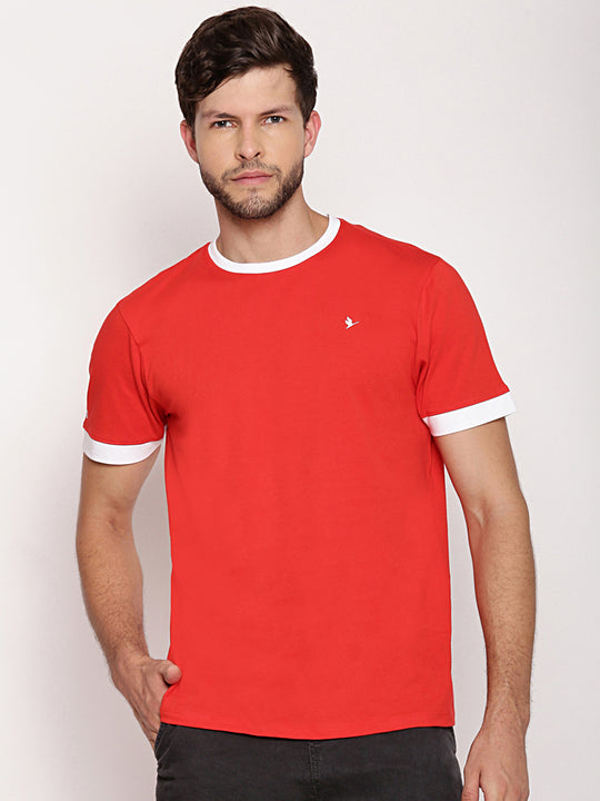 MENS PREMIUM COTTON HALF SLEEVE CREW NECK T-SHIRTS