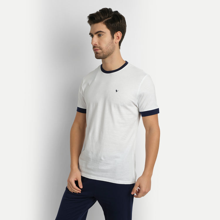 MENS PREMIUM COTTON HALF SLEEVE CREW NECK T-SHIRTS