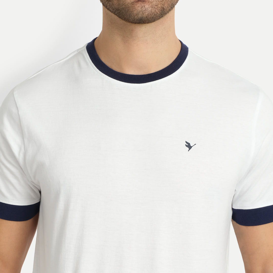 MENS PREMIUM COTTON HALF SLEEVE CREW NECK T-SHIRTS