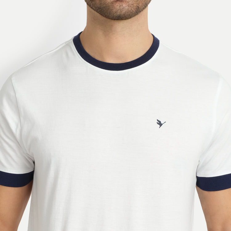 MENS PREMIUM COTTON HALF SLEEVE CREW NECK T-SHIRTS