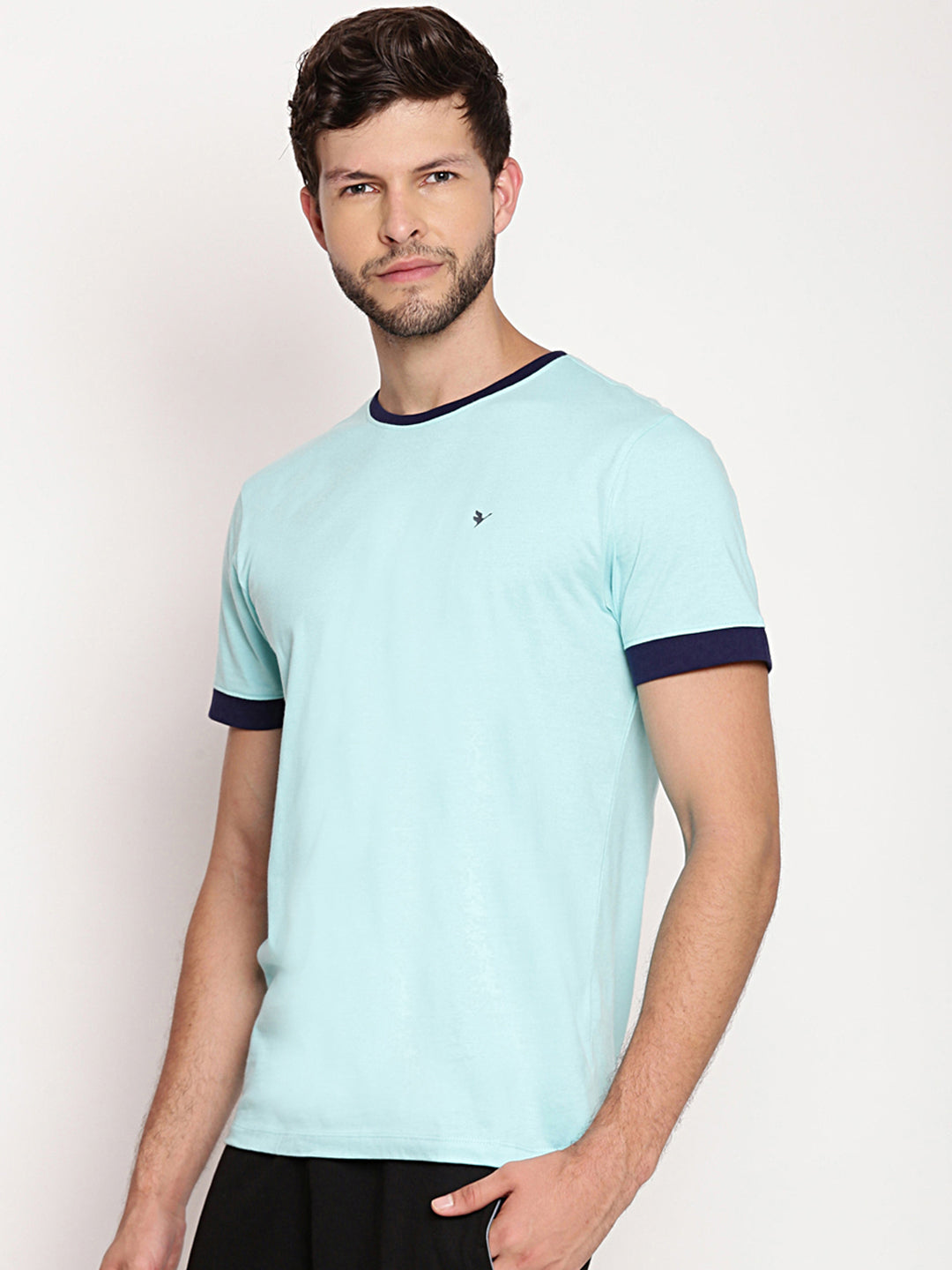 MENS PREMIUM COTTON HALF SLEEVE CREW NECK T-SHIRTS