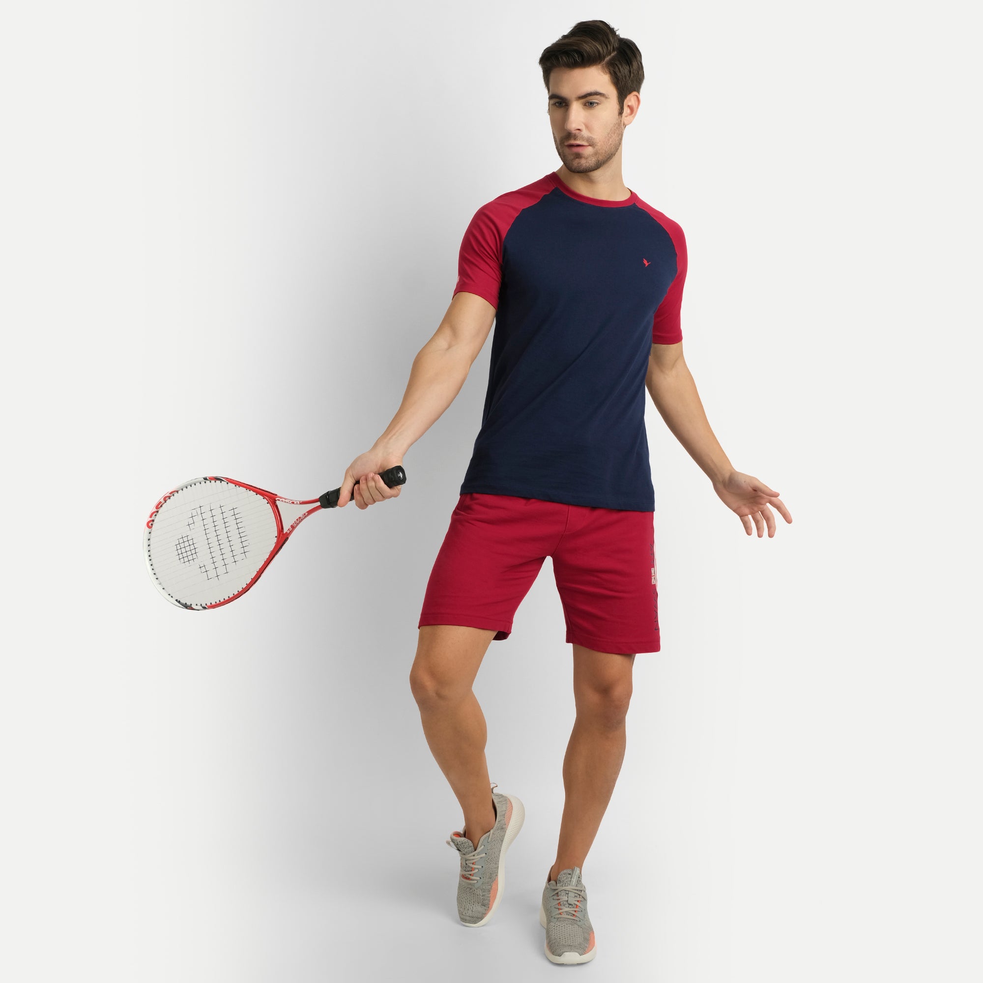 MENS PREMIUM COTTON REGLAN HALF SLEEVE CREW NECK T-SHIRTS