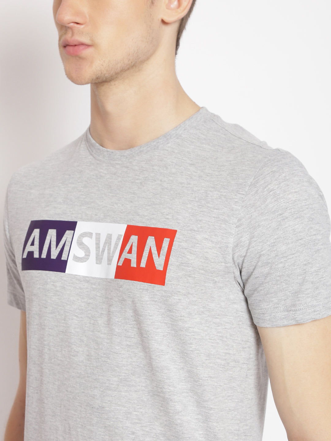 MENS PREMIUM COTTON PRINTED HALF SLEEVE CREW NECK T-SHIRTS