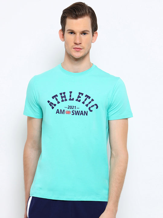 MENS PREMIUM COTTON PRINTED HALF SLEEVE CREW NECK T-SHIRTS