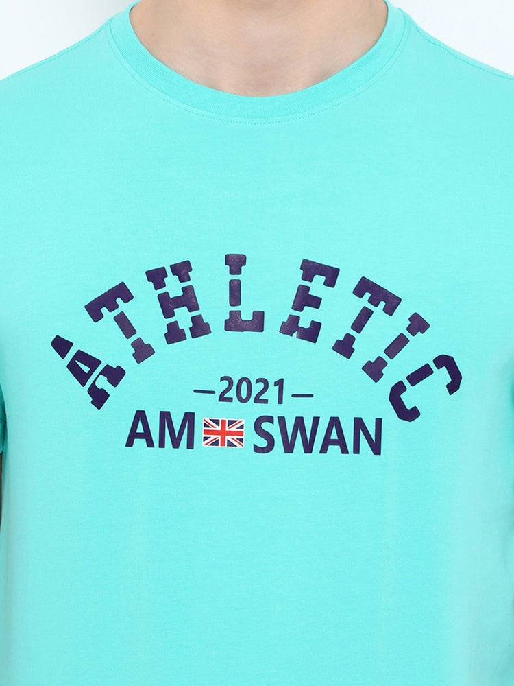 MENS PREMIUM COTTON PRINTED HALF SLEEVE CREW NECK T-SHIRTS