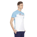 Mens Premium Cotton Colourblock Printed Half Sleeve Crew Neck T-Shirts
