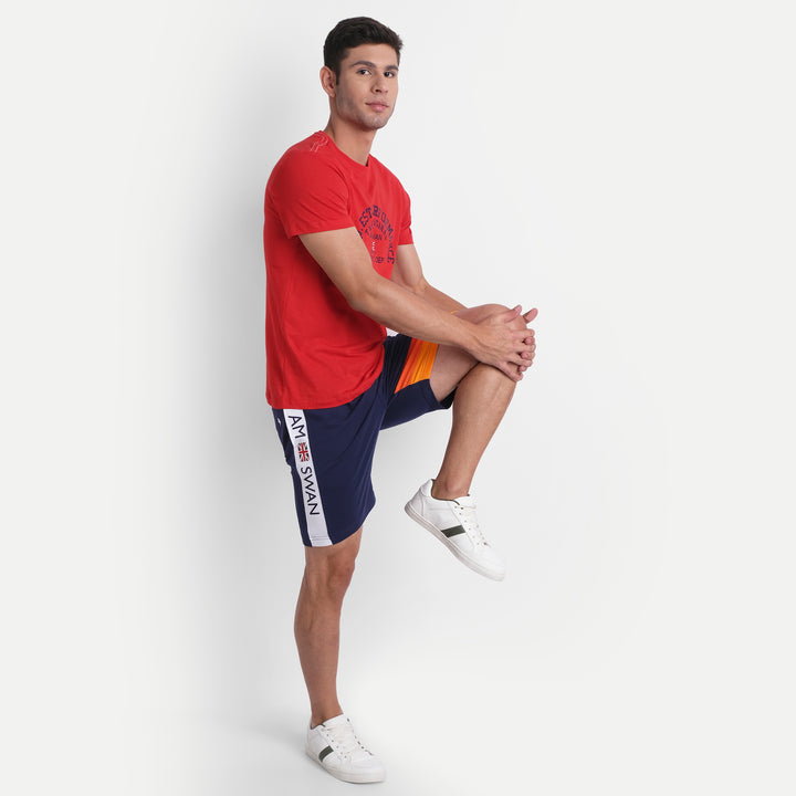 Mens Premium Cotton Printed Half Sleeve Crew Neck T-Shirts