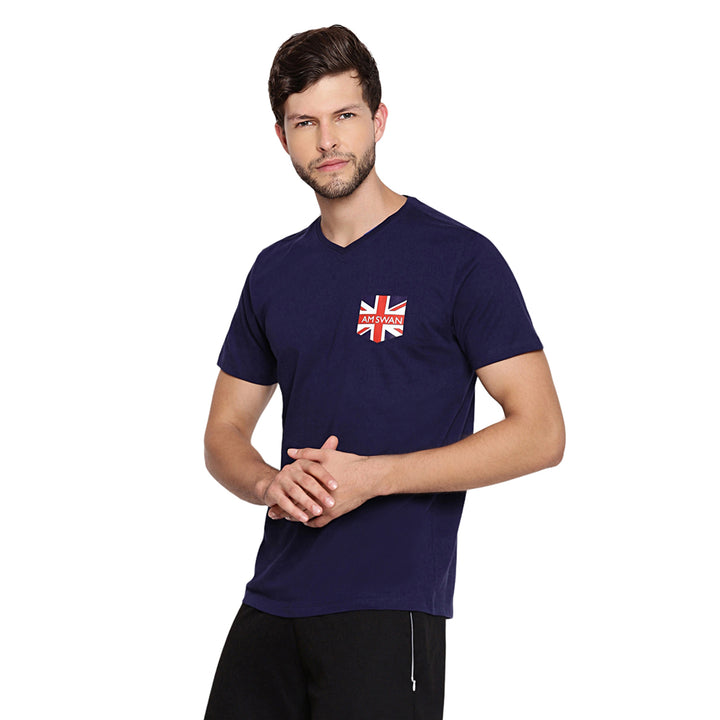 MENS PREMIUM COTTON PRINTED HALF SLEEVE CREW NECK T-SHIRTS