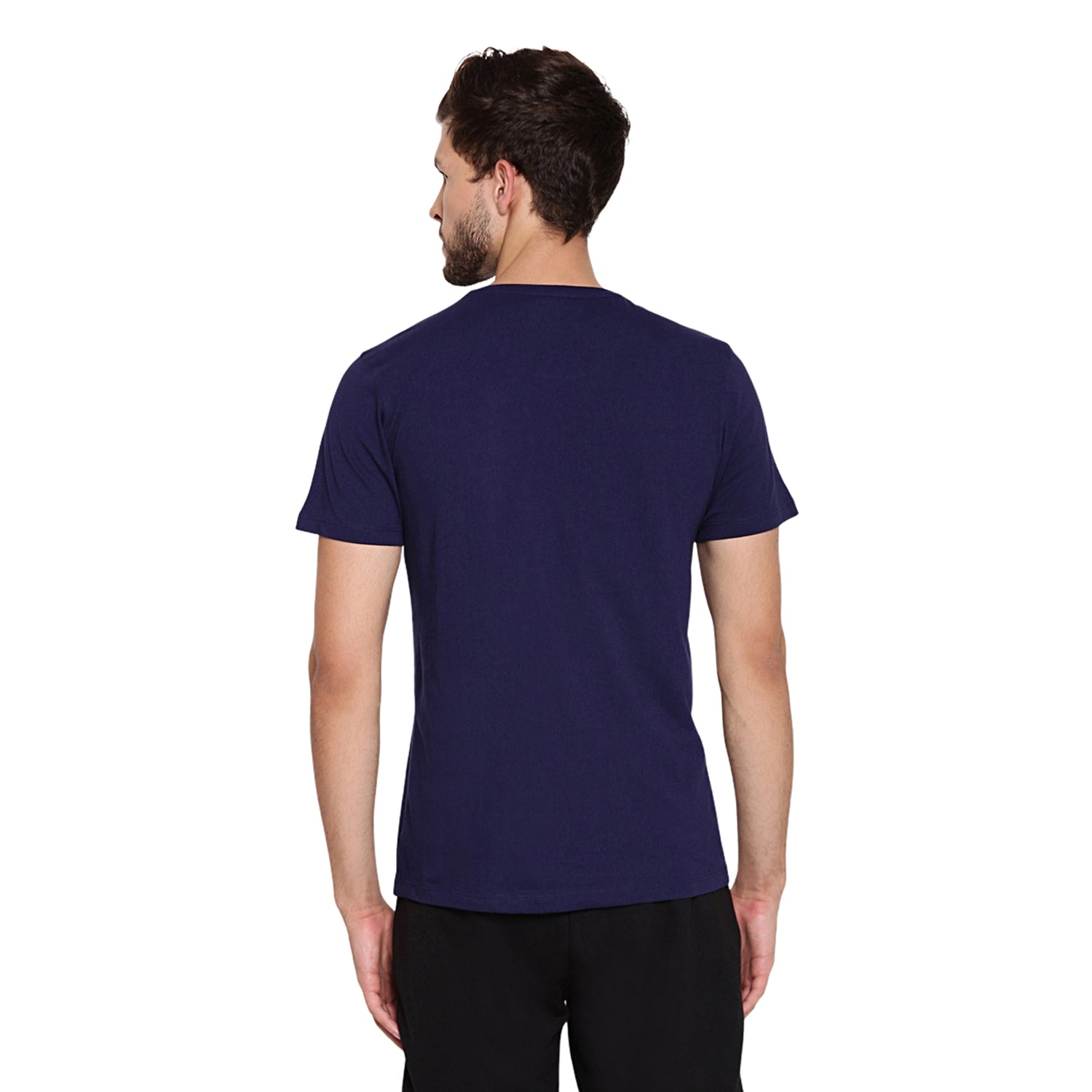 MENS PREMIUM COTTON PRINTED HALF SLEEVE CREW NECK T-SHIRTS